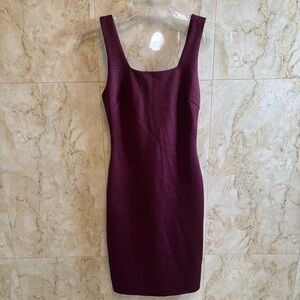 Bar III Rich Burgundy Mini Dress - Size XS